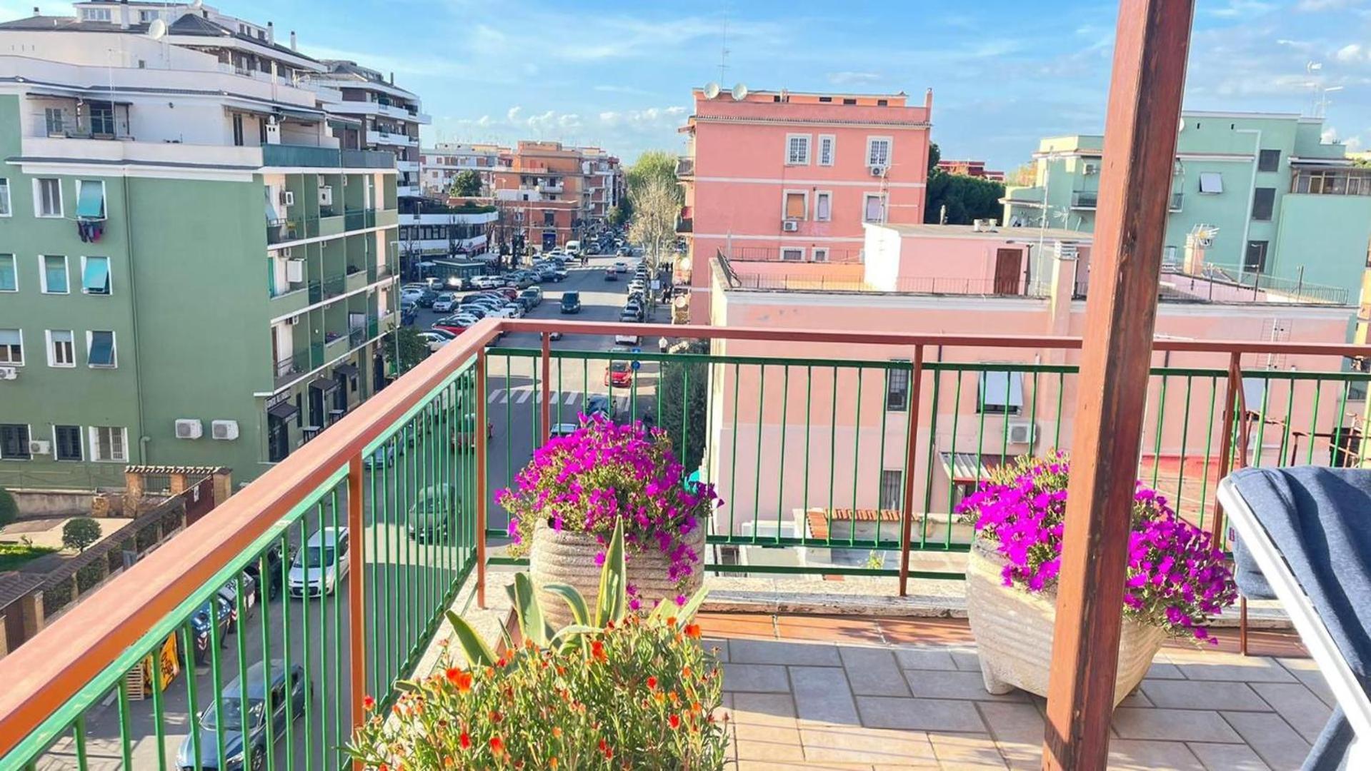 Panoramic And Bright Penthouse Is Waiting For You Apartman Róma Kültér fotó